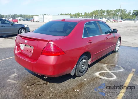 2007 Honda Accord 3.0 Ex from USA, damaged, VIN 1HGCM66507A024196
